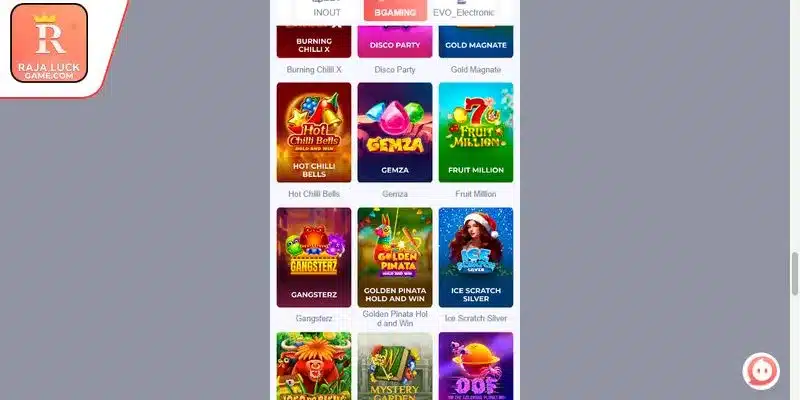 Brief introduction explaining how the Raja Luck platform works